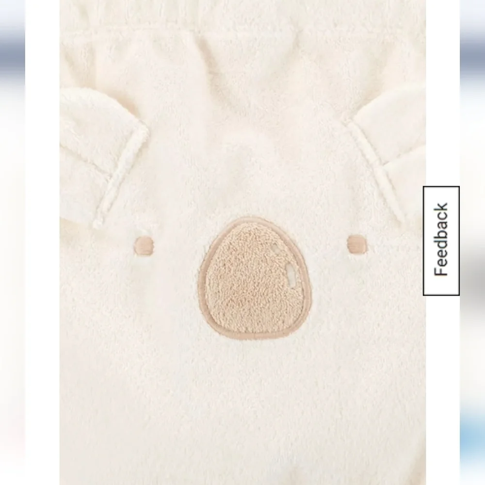 NWT Carter's 3 Pc Ivory Koala Bear Set ~3M
